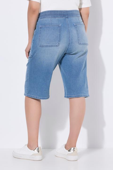 Produktbild Ulla Popken Bermuda Mary, weites Bein, Elastikbund (44)