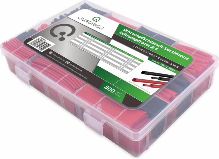 Immagine prodotto Quadrios Assortimento di tubi termorestringenti 21 (800 x)