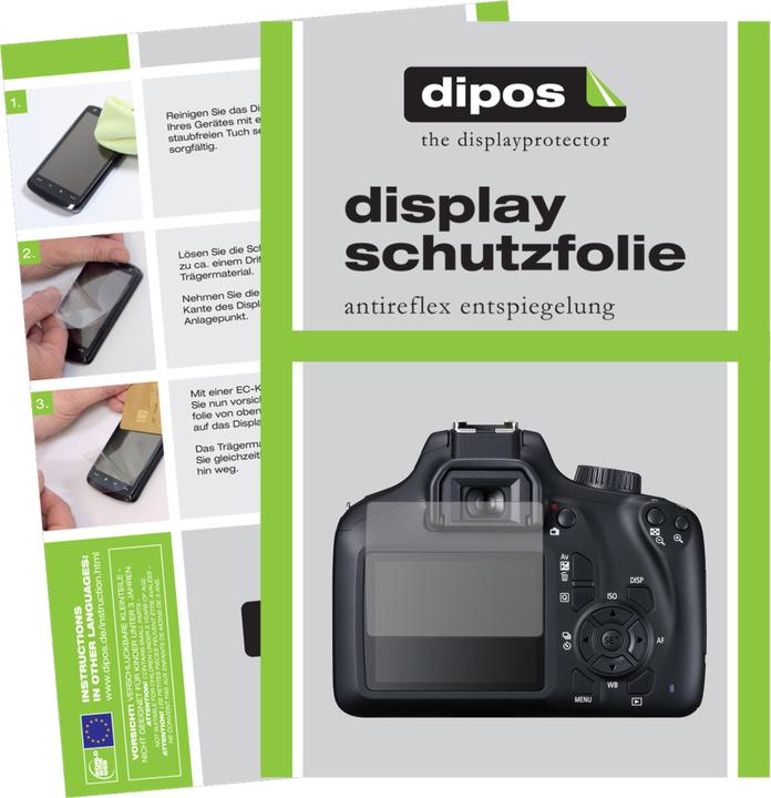 2 Pièces Anti-Reflets Protection Ecran Pour Canon EOS 1000D