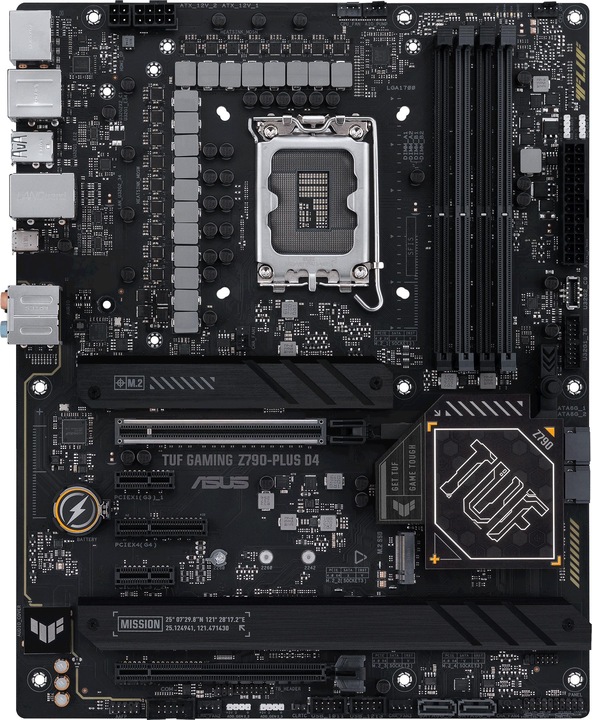 Actual product image ASUS TUF GAMING Z790-PLUS D4 (LGA 1700, Intel Z790, ATX)