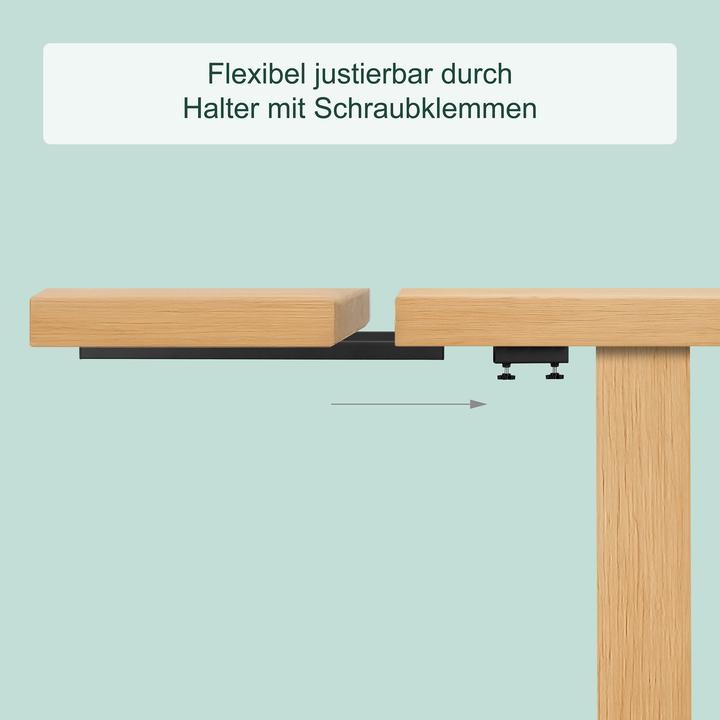 Produktbild Relaxdays Tischplattenverlängerung Metall 60 cm