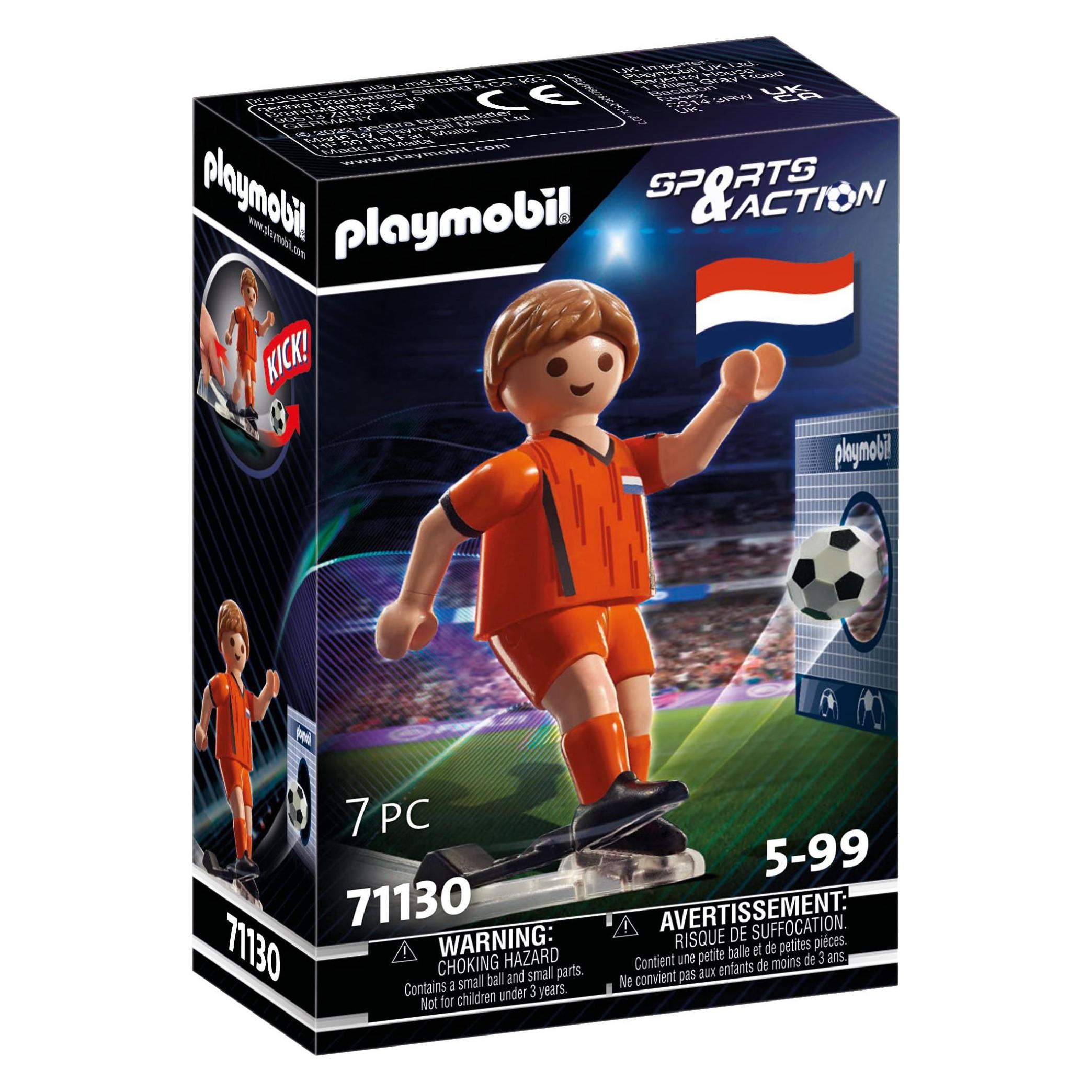 Playmobil Sport E Azione Calciatore Paesi Bassi - 71130 (71130)