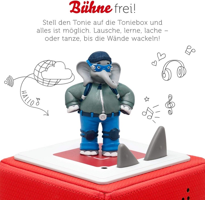 Actual product image Tonies Benjamin Blümchen- The Film Radio play about the cinema film (German)