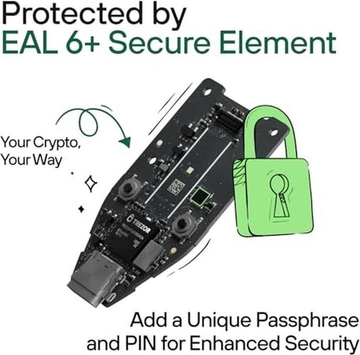 Image du produit Trezor Safe 3 - Or solaire