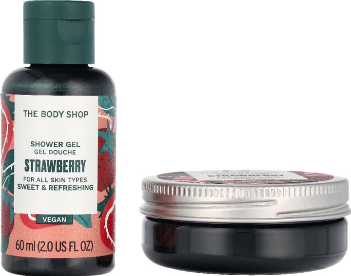 Actual product image The Body Shop STRAWBERRY ETUCHE 2 Stck (Body care set)