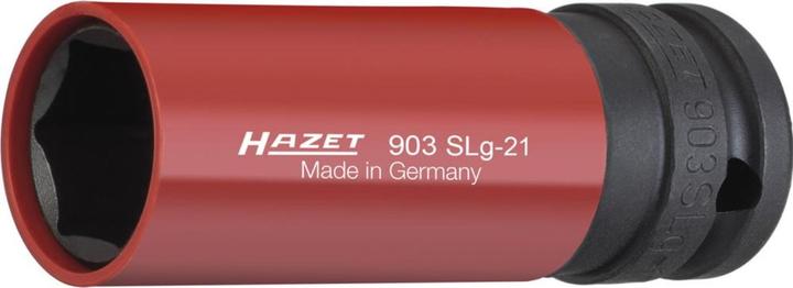 Image du produit HAZET Douille à chocs ∙ 6 pans 903SLG-21 ∙ Carré creux 12,5 mm (1/2 pouce) ∙ Profil Traction à 6 pa… (21 mm)