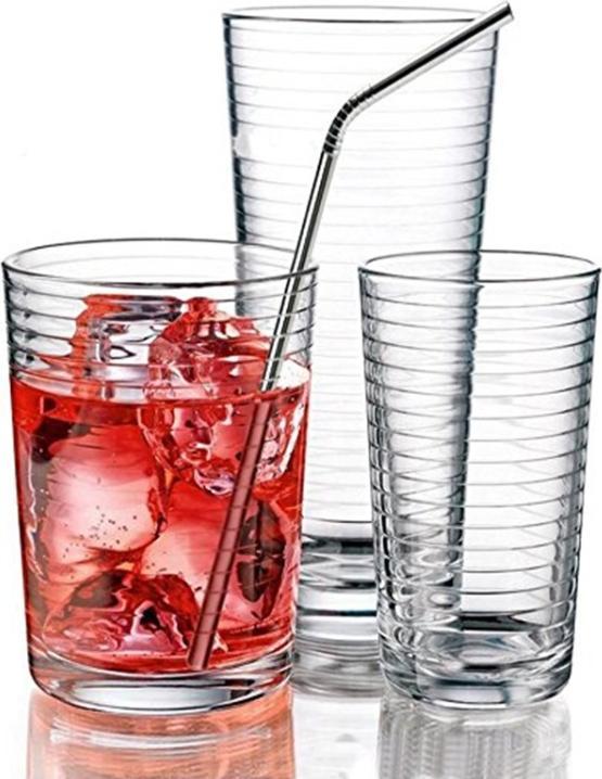 Immagine prodotto Ueli Express 4 in 1 cannucce a tubo riutilizzabili in acciaio inox (4 x)