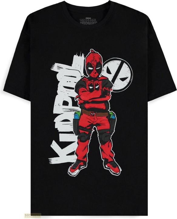 Produktbild Difuzed Deadpool - Kidpool Boy Stance - Men's Short Sleeved T-shirt - 2XL (XXL)