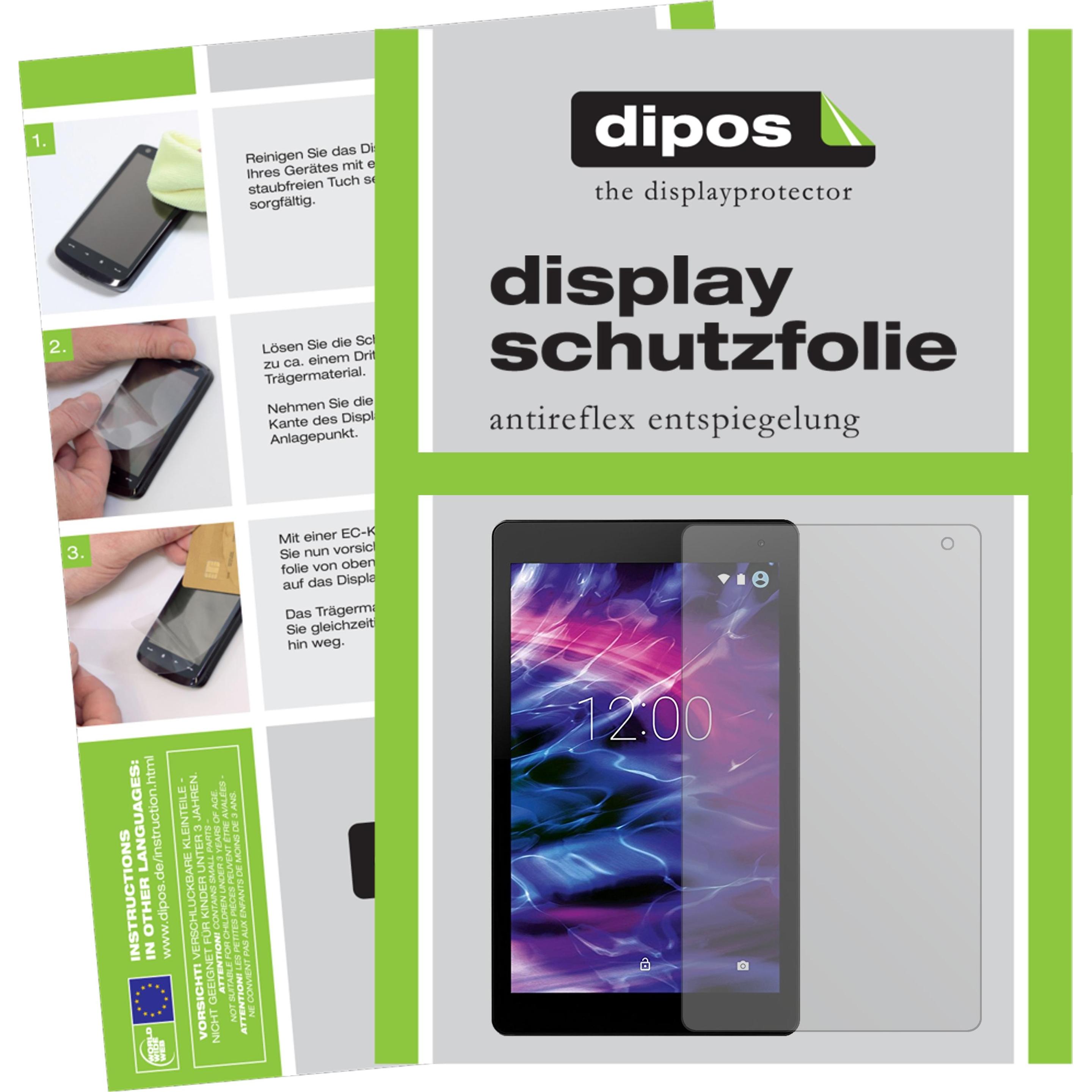 Dipos Displayschutzfolie Antireflex (1 Stück, Lifetab P10601), Tablet Schutzfolie