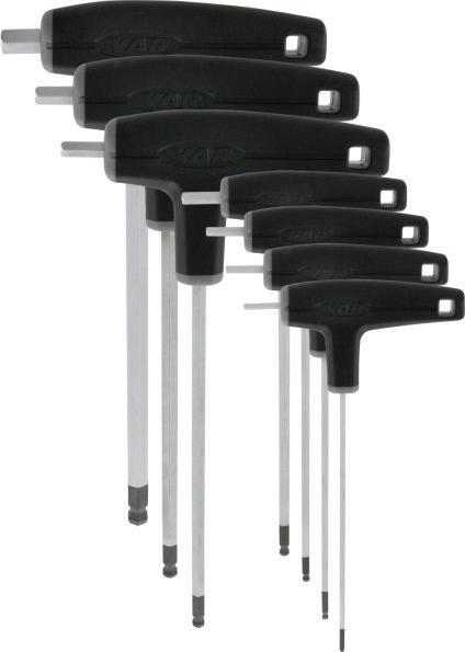 VAR SET BALL HEAD HEXAGON SOCKET W.HANDLE 2-8 CL-18100-02/08