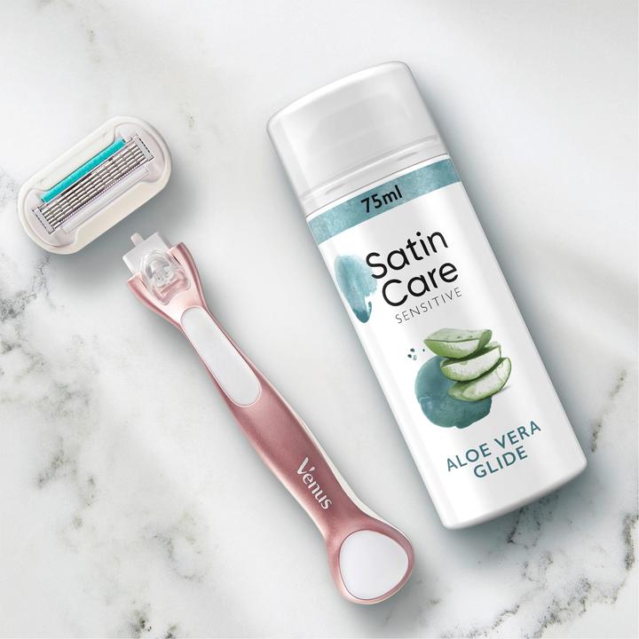 Produktbild Gillette Satin Care Sensitiv (75 ml, Rasiergel)