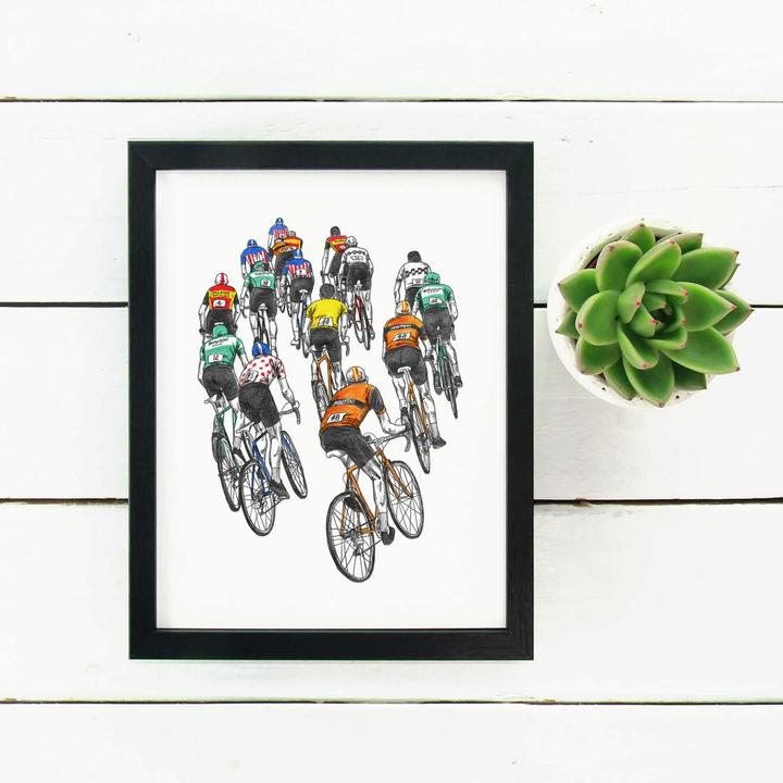 Image du produit Trenddeko Peloton (30 x 40 cm)