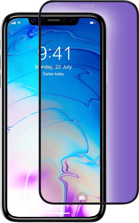 Devia Van Anti-blue Ray Full Screen Tempered Glass iPhone 11 Pro Max black (1 Stück, Apple iPhone 11 Pro Max)