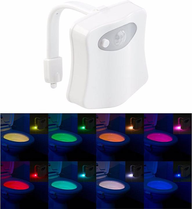 Actual product image Lunartec LED Toilet Light