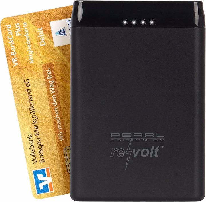 Actual product image Revolt Credit card size power bank (5000 mAh, 12 W, 18.50 Wh)
