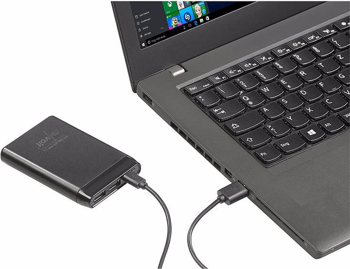 Actual product image Revolt Credit card size power bank (5000 mAh, 12 W, 18.50 Wh)