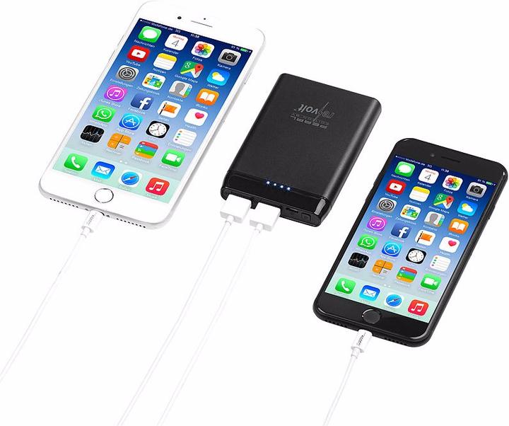 Actual product image Revolt Credit card size power bank (5000 mAh, 12 W, 18.50 Wh)