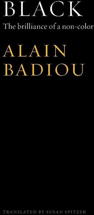 Produktbild Black (Englisch, Alain Badiou, 2016)