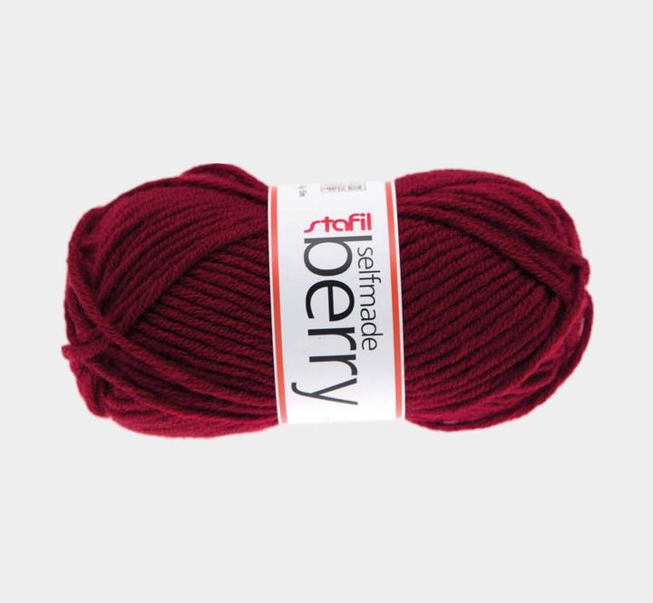 Actual product image Stafil Wool Berry 50gr.bordeaux (55 m)