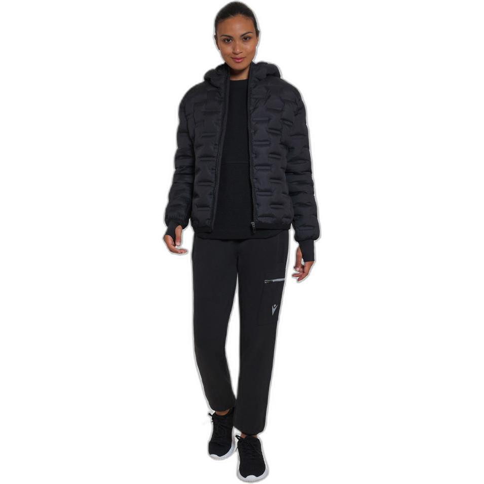 Thumbnail - Macron, Damen, Jacke, daunenjacke it kapuze, daen acron athleisure fcc cortina (M), Schwarz, M