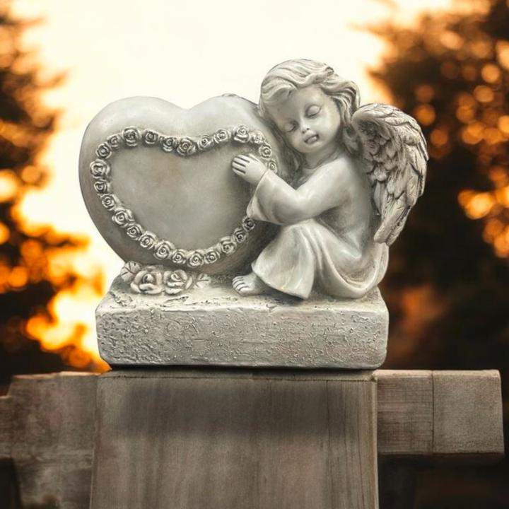 Immagine prodotto Dameco Decorazione tombale con angelo e cuore