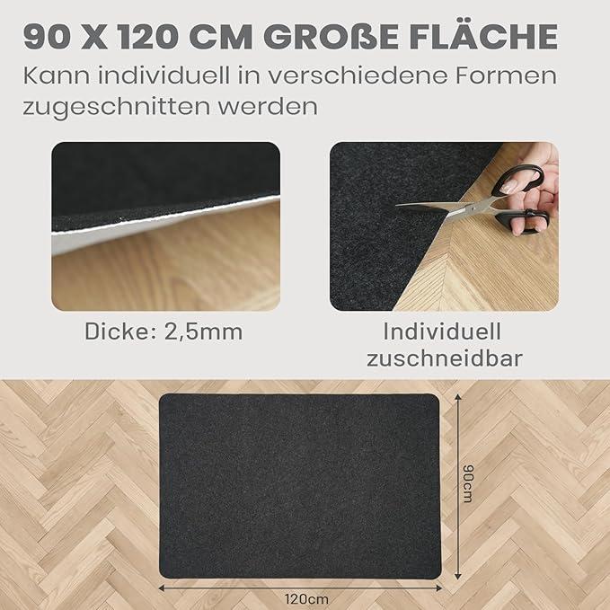 Produktbild Cosyland Bodenschutzmatte für Bürostuhl (120 x 90 cm)