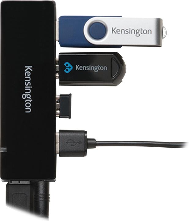 Produktbild Kensington USB 3.0 4 Port Hub (USB-A, 4 Ports)