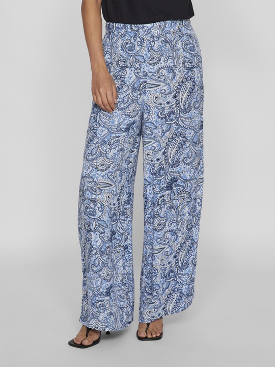 Image du produit Vila Pantalon à motifs avec jambe large (38)