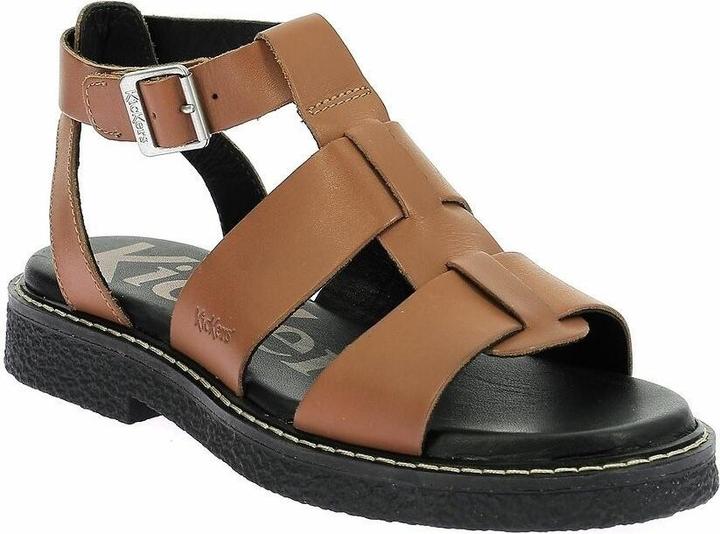 Kickers Lila Flache Sandale Kick (39)