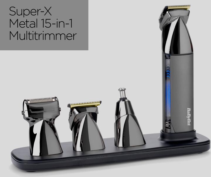 Actual product image BaByliss Super-X Metal 15 in 1 Multitrimmer MT991E