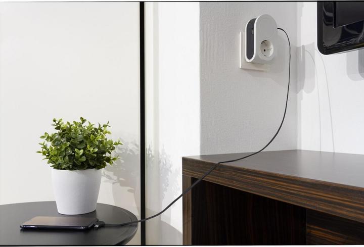 Produktbild REV USB Ladegerät Flex 3in1 0,8 m + 1x Steckdose (15.50 W)