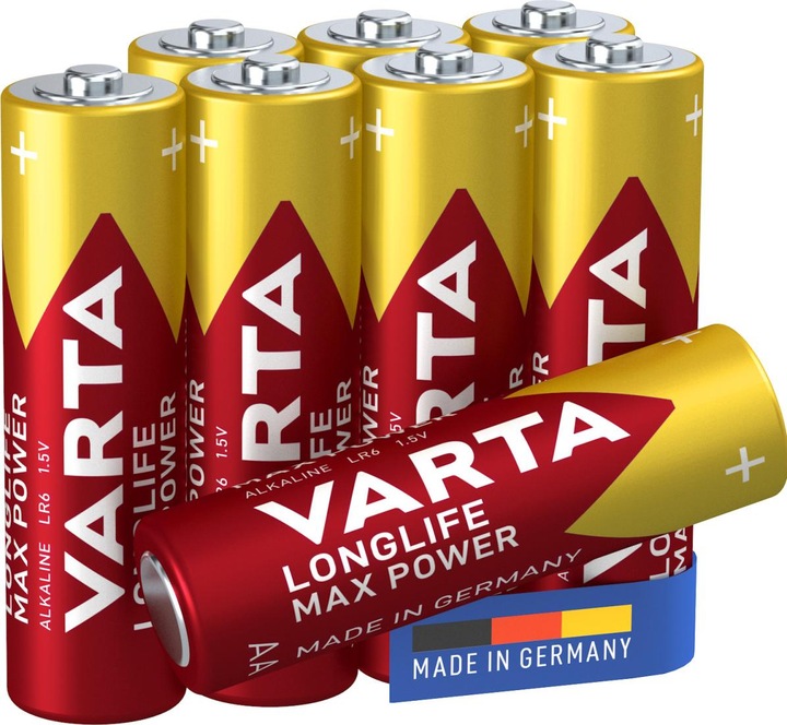 Immagine prodotto Varta Longlife Max Power (8 pz., AA, 2980 mAh)