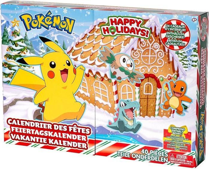 Actual product image Pokémon Advent calendar 24