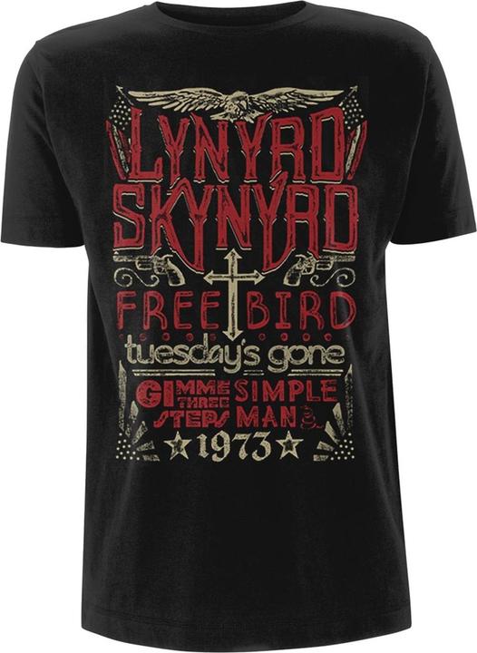 Immagine prodotto Lynyrd Skynyrd Freebird 1973 Hits Maglietta Adulto Unisex (M)