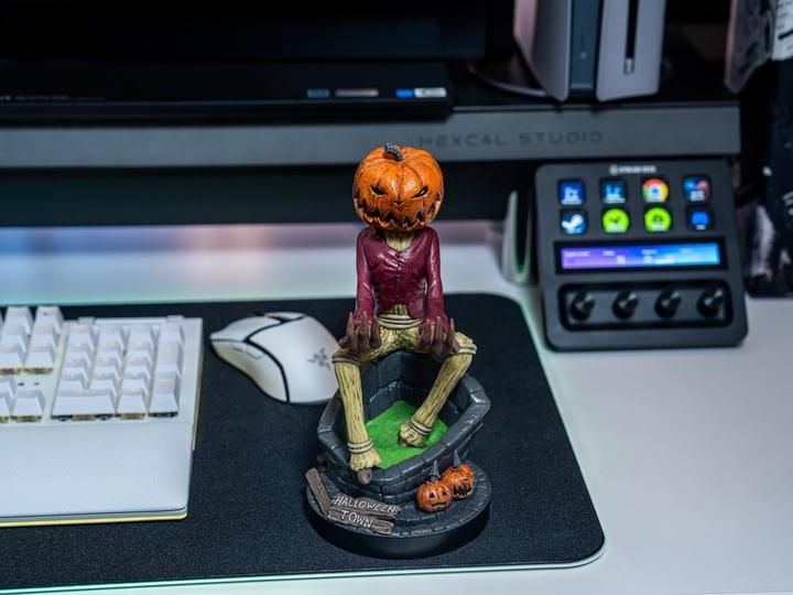 Produktbild NoName Cable Guy- Pumpkin Jack (Xbox Series S, PS5, Xbox Series X)