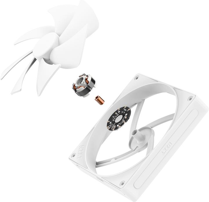 Actual product image NZXT F140P V2 white | 140mm case fan (140 mm, 1 x)