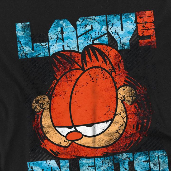 Actual product image Garfield Mens Lazy But Talented Distressed T-Shirt (M)