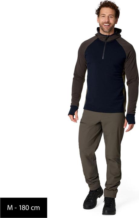 Produktbild Stoic MerinoFleece260 FlenSt. Half Zip with Hood (L)