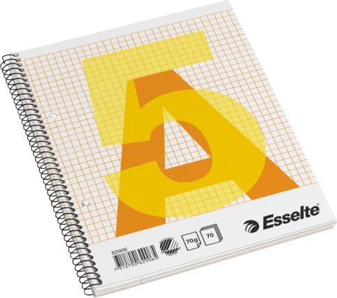 Esselte Collegiata A5 70/70 rutat e (A5, Punteggiato, Copertina rigida)