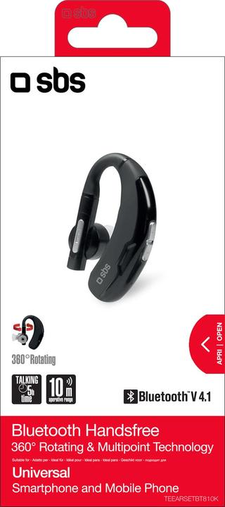 Actual product image SBS Bluetooth headset with multipoint function (5 h, Wireless)