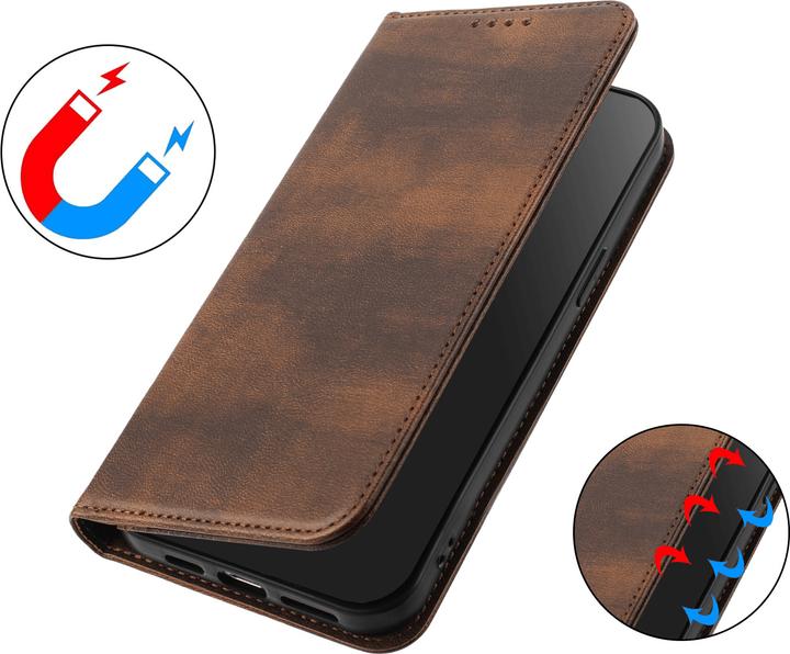 Image du produit Cover-Discount Xiaomi Redmi Note 15 Pro+ / Poco M8 Pro - Vintage Flip Case (Xiaomi Redmi Note 15 Pro)