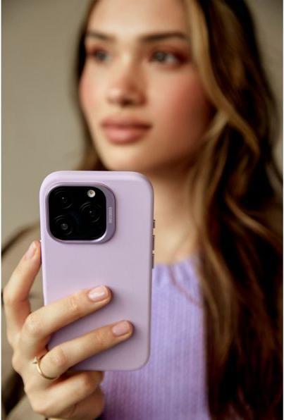 Produktbild Decoded AntiMicrobial Silicone Backcover iPhone 16 Pro Lavender (Apple iPhone 16 Pro)