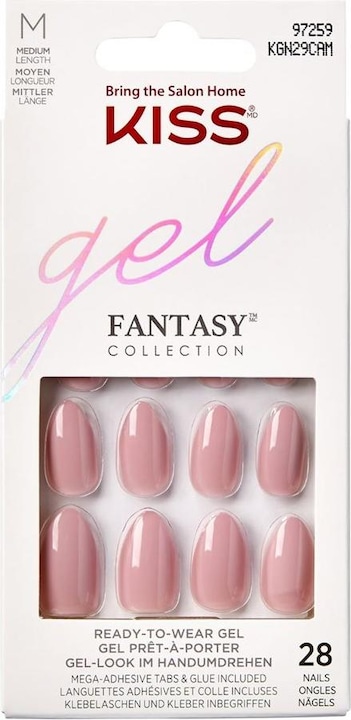 KISS Gel Fantasy Nails (Kunstnägel, Windy City)