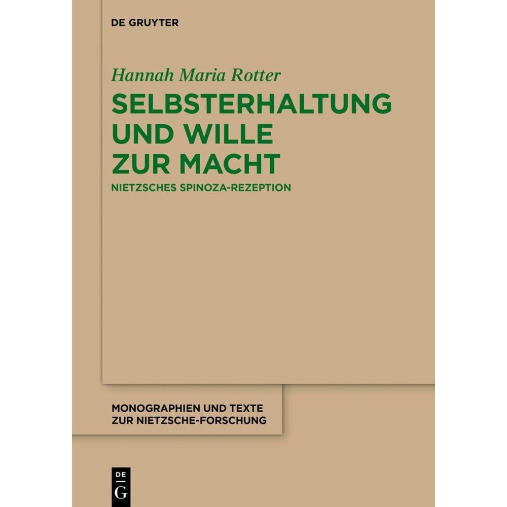 Selbsterhaltung und Wille zur Macht, Sachbücher von Hannah Maria Rotter
