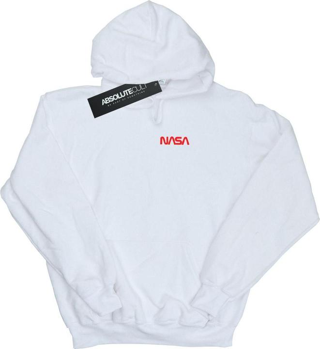 Immagine prodotto Nasa Modern Logo Chest Felpa con Cappuccio Donna (XL)