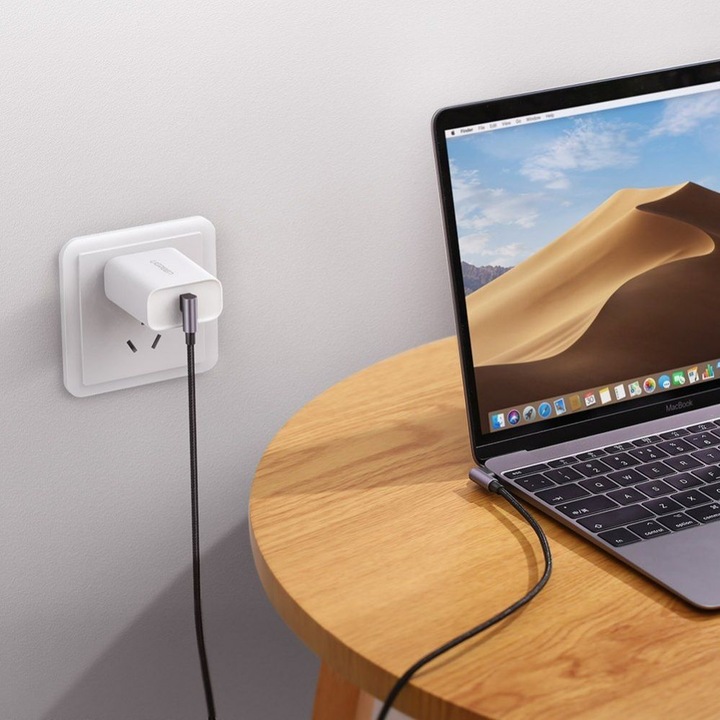 Image du produit Ugreen USB C – USB C (2 m, USB 2.0)