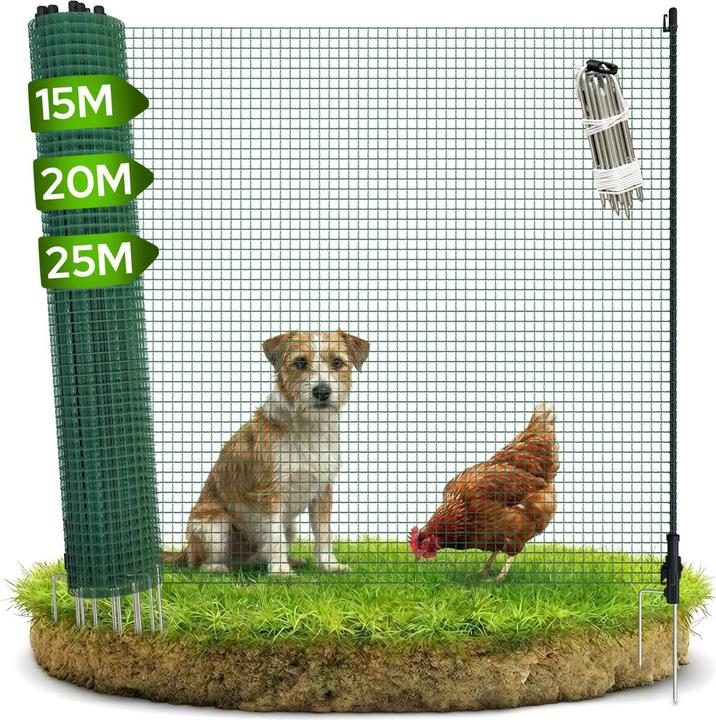 Arebos Mobiles Begrenzungszaun