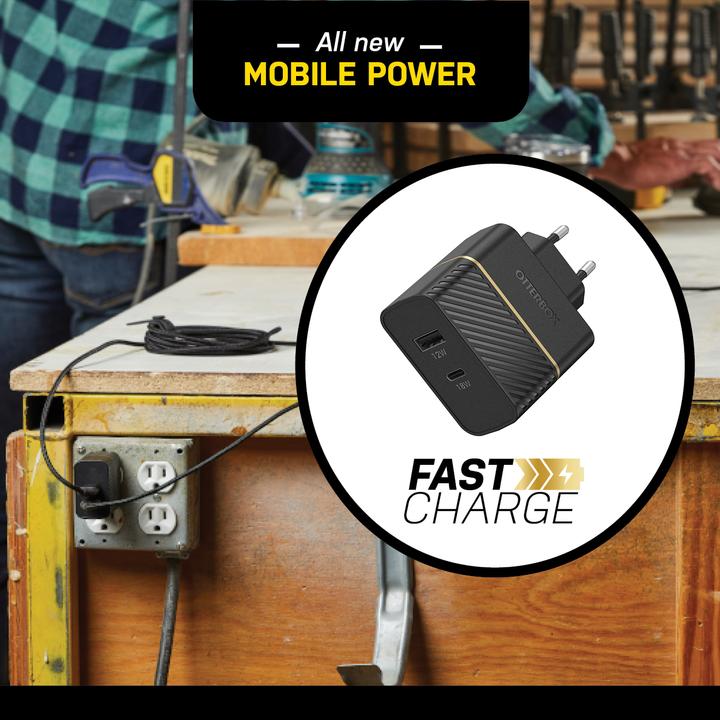 Actual product image OtterBox EU Fast Charge Wall Charger (30 W)