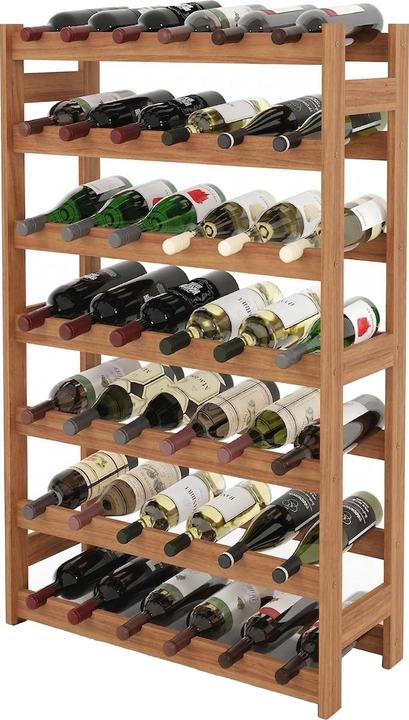 Actual product image Relaxdays winerack (63 x 25 x 102 cm)