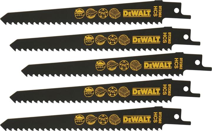 Actual product image DeWalt Sabre saw blade
